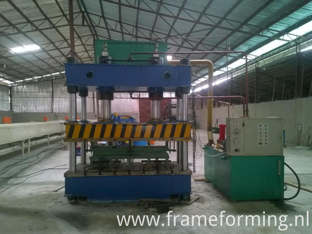 pressure machine for Stone Covered Metal Roofing Machine